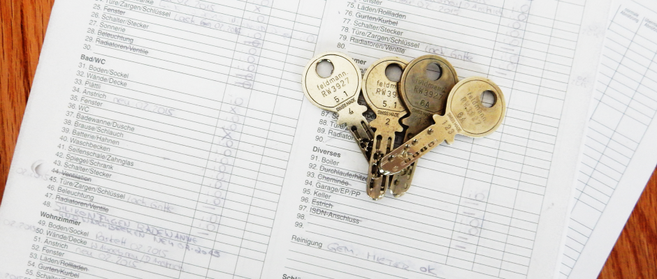 Unterstützung Wohnungsübergabe